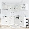 Mueble de cocina Porto blanco 11 piezas madera contrachapada 3