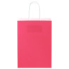 Bolsas de papel con asas 50 uds rosa 15x8x21 cm 5