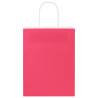 Bolsas de papel con asas 50 uds rosa 21x11x28 cm 5