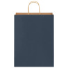 Bolsas de papel con asas 250 uds azul 32x12x42 cm 5