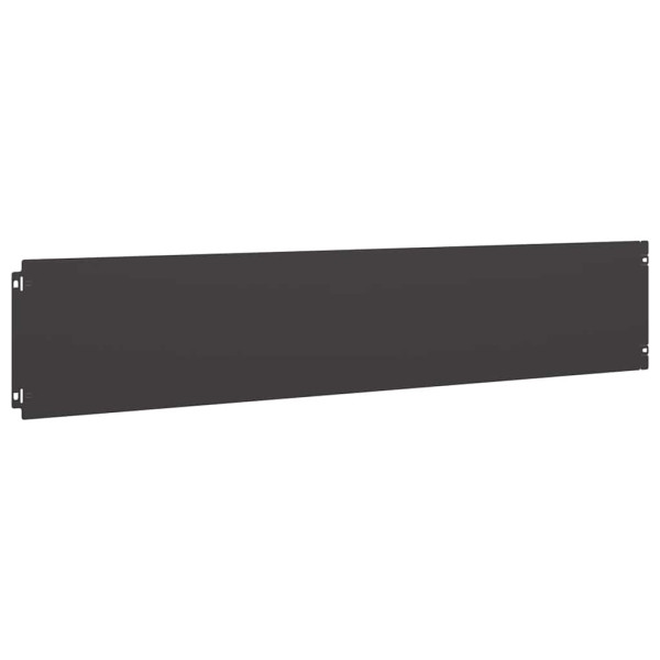 Bordes para césped 30 uds acero laminado frío negro 20x103 cm M 4