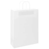 Sacos de papel 250 unid com alças branco 32x12x42 cm 3
