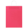 Bolsas de papel con asas 250 uds rosa 32x12x42 cm 5