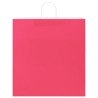 Bolsas de papel con asas 250 uds rosa 45x17x48 cm 5