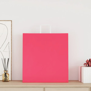 Bolsas de papel con asas 250 uds rosa 45x17x48 cm H
