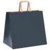 Bolsas de papel con asas 250 uds azul 32x22x28 cm 4
