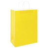 Bolsas de papel con asas 250 uds amarillas 32x17x44 cm 4