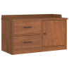 Banco de recibidor SANDNES madera maciza de pino 87x40x50 cm 2