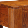 Mesa consola madera maciza de acacia 80x35x75 cm 5