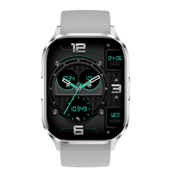 Smartwatch COOL Delta Silicona Gris (Amoled, Llamadas, Salud, Deporte) M 3