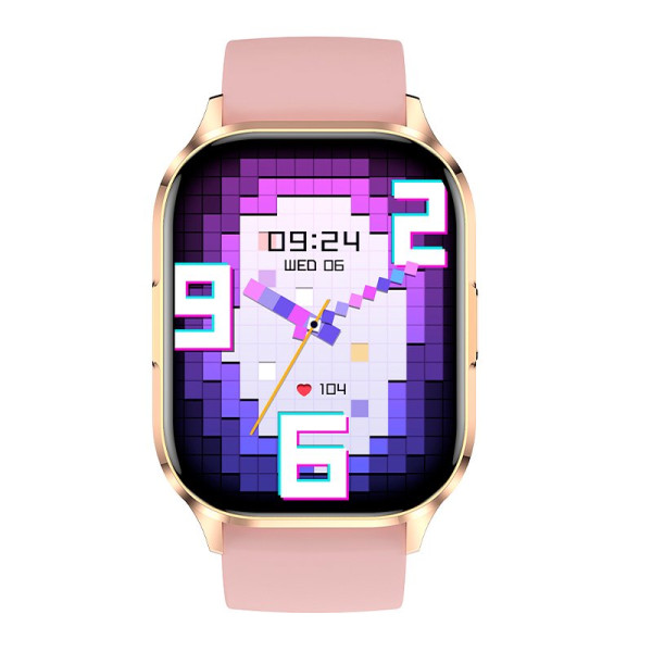 Smartwatch COOL Delta Silicona Rosa (Amoled, Llamadas, Salud, Deporte) M 3