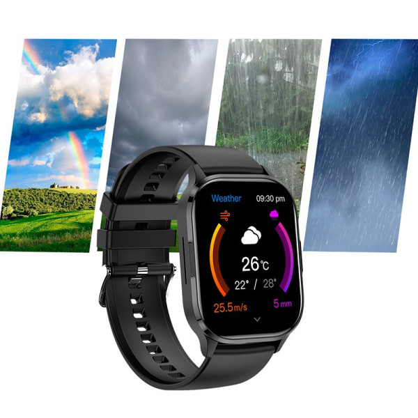 Smartwatch COOL Delta Silicona Rosa (Amoled, Llamadas, Salud, Deporte) M 11