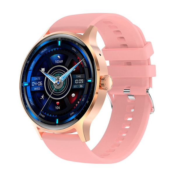 Smartwatch COOL Iris Silicona Rosa (Amoled, Llamadas, Salud, Deporte) D