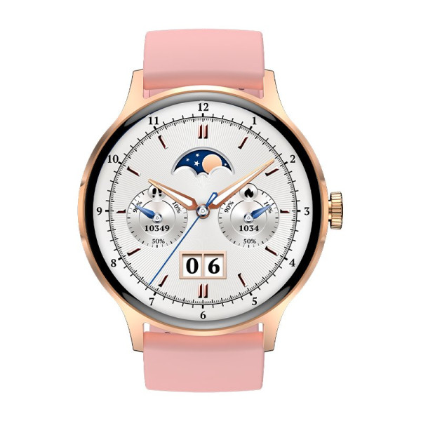 Smartwatch COOL Iris Silicona Rosa (Amoled, Llamadas, Salud, Deporte) M 4