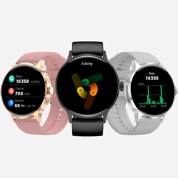 Smartwatch COOL Iris Silicona Rosa (Amoled, Llamadas, Salud, Deporte) M 6