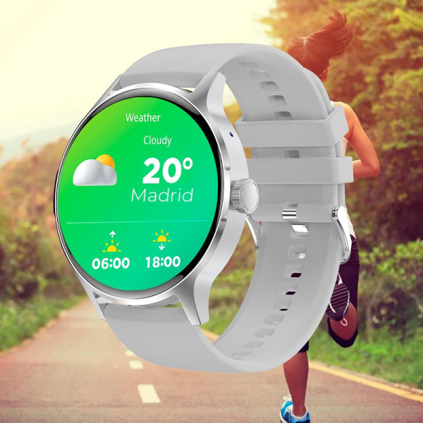 Smartwatch COOL Iris Silicona Rosa (Amoled, Llamadas, Salud, Deporte) M 10