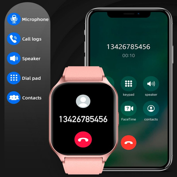 Smartwatch COOL Pantalla Amoled Curved Silicona Gris Oscuro (Llamadas, Salud, Deporte) M 5