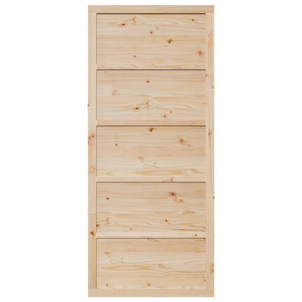 Puerta de Pino Macizo Madera Natural Madera de Pino Macizo M 4