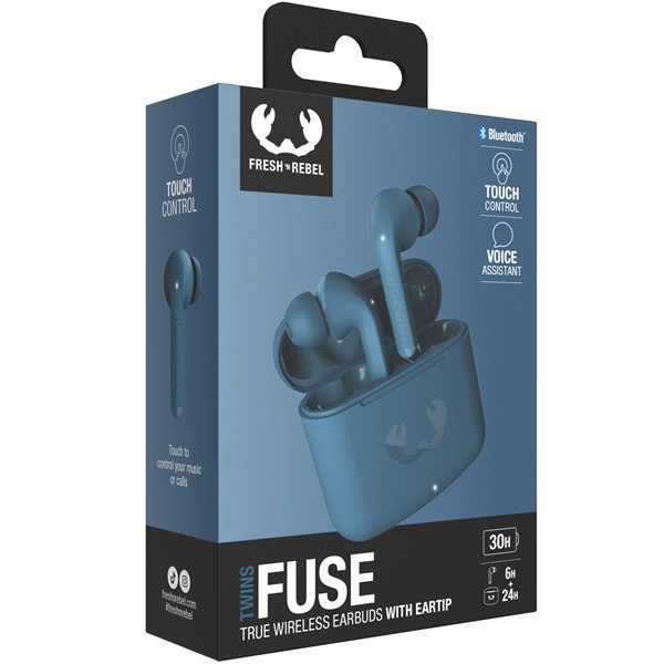 Auriculares Fresh'n Rebel Twins Fuse azul M 6