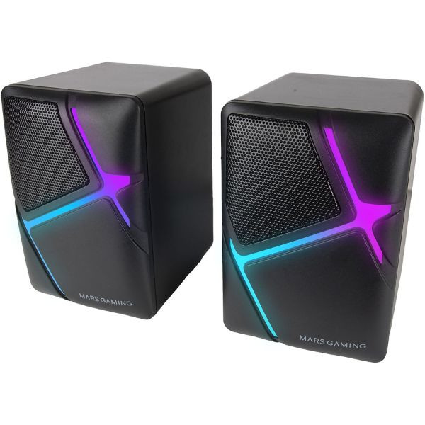 ALTAVOCES MARS GAMING MS-H RGB NEGRO M 3