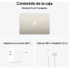 APPLE MACBOOK AIR 13.6" 2025 M4 16GB RAM 512GB blanco estrella 10