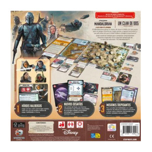 Juego de mesa THE MANDALORIAN ADVENTURES: UN CLAN DE DOS pegi 12 H