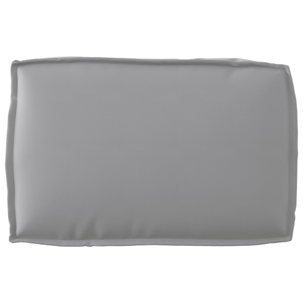 Conjunto de cojines para paletas de 2 piezas en tela Oxford gris M 4