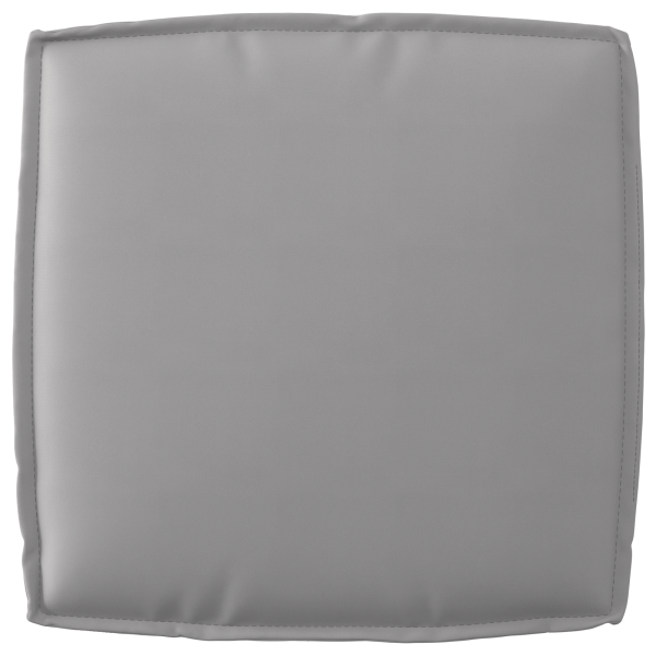 Conjunto de cojines para paletas de 2 piezas en tela Oxford gris M 5