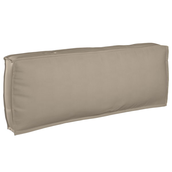 Conjunto de cojines para palets de 2 piezas Taupe Fabric Oxford M 3
