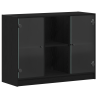 Buffet  Carvalho Preto 102x37x75.5 cm Madeira Ing. 2