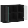 Buffet  Carvalho Preto 102x37x75.5 cm Madeira Ing. 5