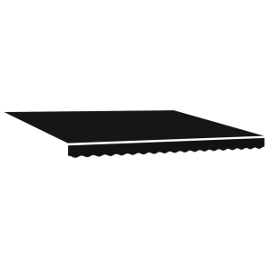 Toldo Retrátil Automático Preto 400x300 cm H