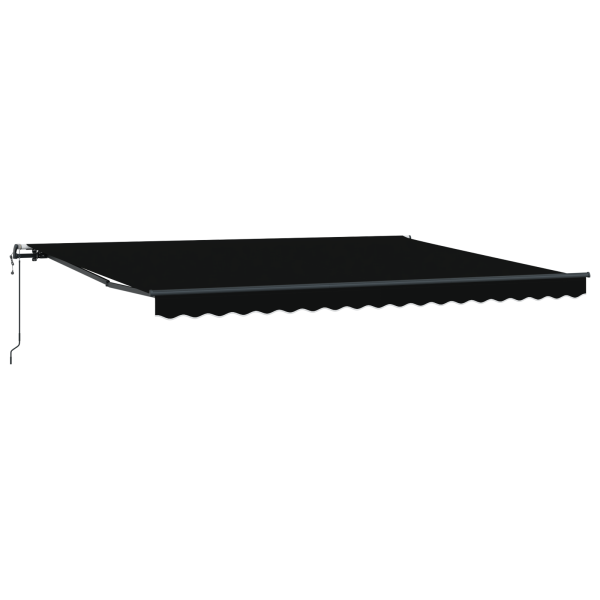 Toldo Retrátil Automático Preto 450x300 cm M 5