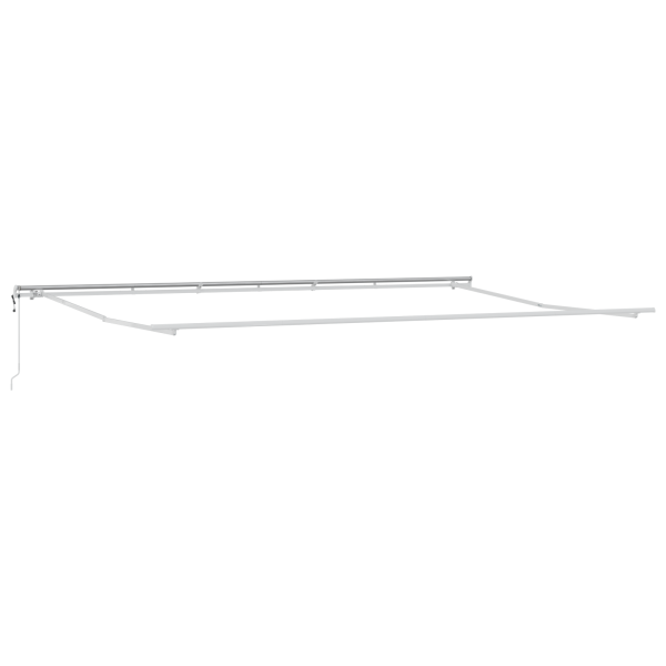 Toldo Retrátil Amarelo e laranja 600 × 350 cm amarelo e laranja M 4