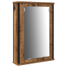 Armario de lavabo de con lavabo integrado - estilo madera envejecida. madera compuesta 5