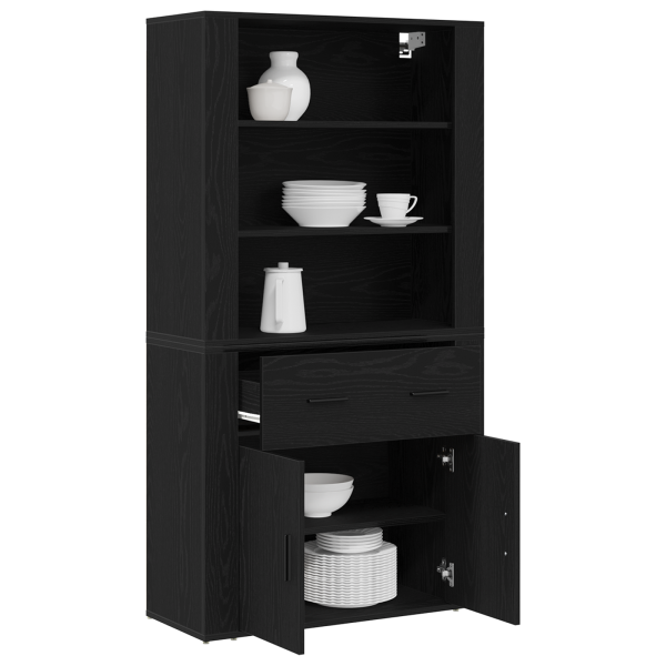 Highboard de roble negro de madera recreada M 3