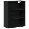 Highboard  Carvalho Negro 69.5x34x180 cm Madeira de Engenharia 4