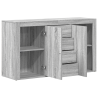 Buffet  Cinza Sonoma Madeira engenheirada 120 x 36 x 69 cm 5