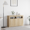 Mueble de Almacenamiento Roble Sonoma Madera contrachapada 1