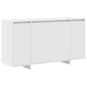 Sideboard Blanco Blanco Madera 135 x 41 x 75 cm Sideboard Blanco H