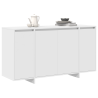 Sideboard Blanco Blanco Madera 135 x 41 x 75 cm Sideboard Blanco 3