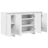 Buffet Branco Branco Madeira 135 x 41 x 75 cm Buffet Branco 5