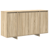 Aparador de Roble Roble Sonoma Madera de calidad 135 x 41 x 75 cm 2