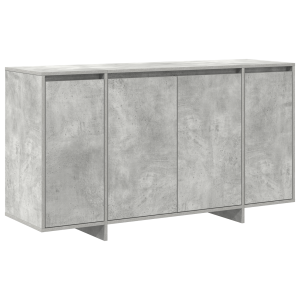 Buffet Concreto Gris Gris concreto Madera elaborada H