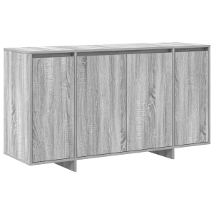 Aparador gris Sonoma gris Madera ingenierizada 135 x 41 x 75 cm H