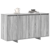 Buffet Cinzento Cinza Sonoma Madeira de Engenharia 135 x 41 x 75 cm 3