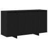 Aparador de Roble Negro Roble negro Madera MDF 135 x 41 x 75 cm 2