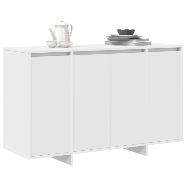 Buffet Branco Branco Madeira Engenheirada 120 x 41 x 75 cm M 3