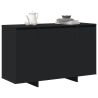 Aparador Preto Preto Madeira engenheirada 120 x 41 x 75 cm 3