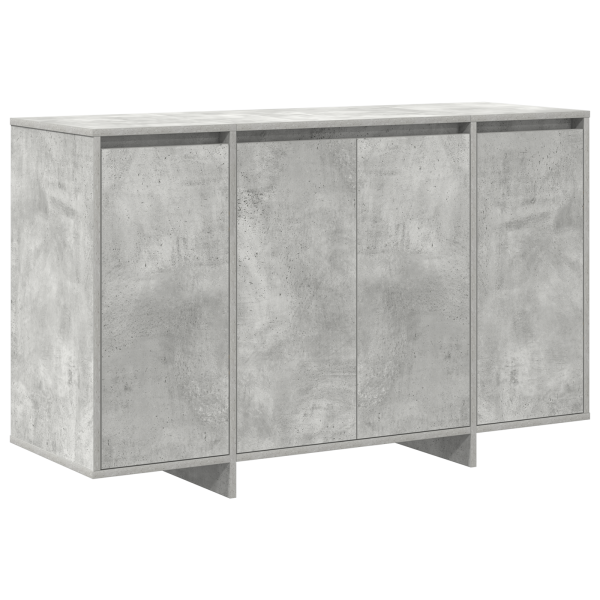 Sideboard Gris Concreto Gris Concreto Madera Elaborada M 2